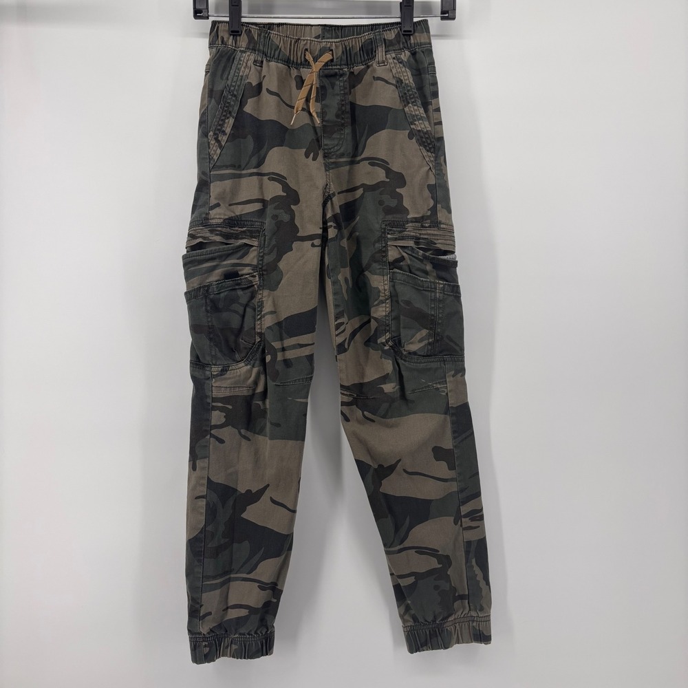 Wrangler Boys Camouflage Gamer Cargo Jogger Pants Green Slim Fit 
Size‎ 12 Slim